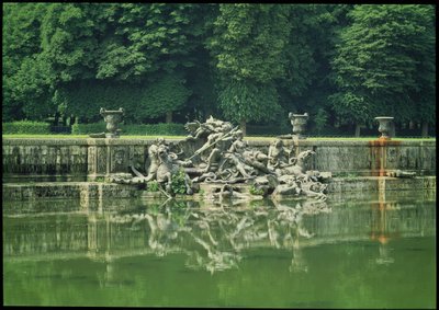 De triomf van Neptunus en Amphitrite, hoofdgroep van de Neptunusfontein, 1740 door Lambert Sigisbert Adam